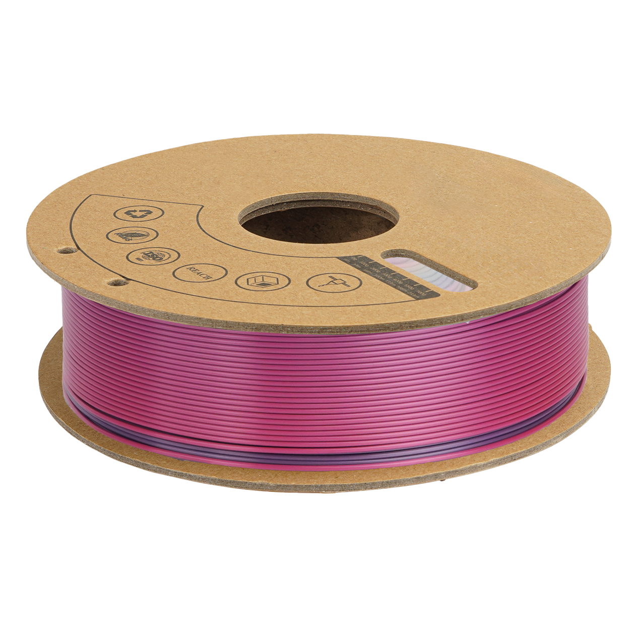 PLA-Silk Multicolor Red Base, 1000g, 1.75 mm