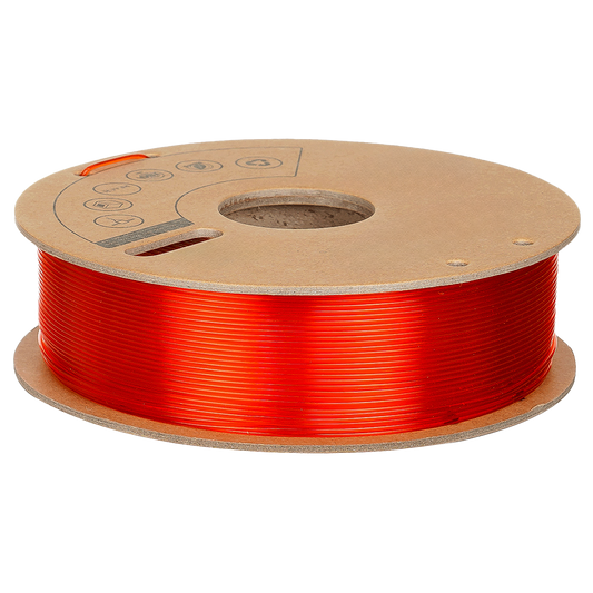 PLA Transparent Red, 1000g, 1.75 mm